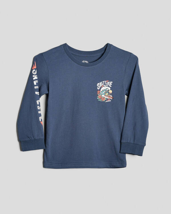 Salty Life Toddlers' Ferocious Long Sleeve T-Shirt for Mens