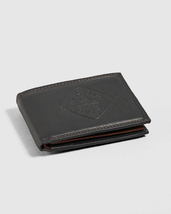 Rip Curl K-Roo Road Trip RFID All Day Leather Wallet for Mens