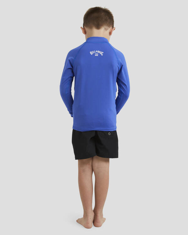 Billabong Toddlers' Groms All Day Arch Long Sleeve Wet Shirt for Mens