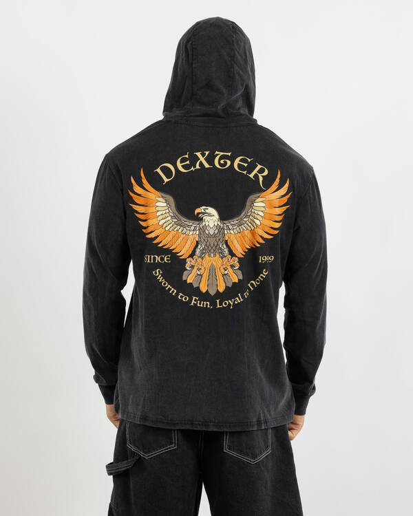 Dexter Born From Ashes Hooded Long Sleeve T-Shirt for Mens
