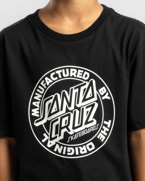 Santa Cruz Boys' MFG Dot Front T-Shirt for Mens