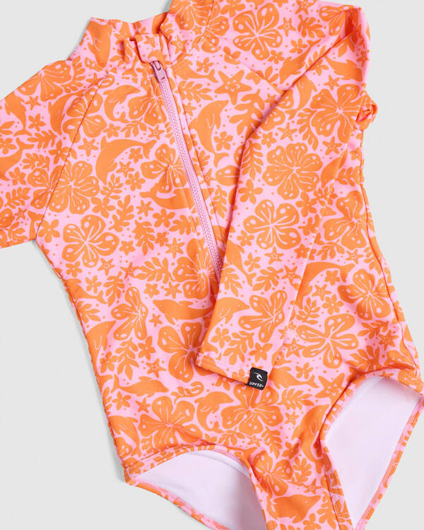 Rip Curl Toddlers' Sun and Swells Long Sleeve Surfsuit for Womens