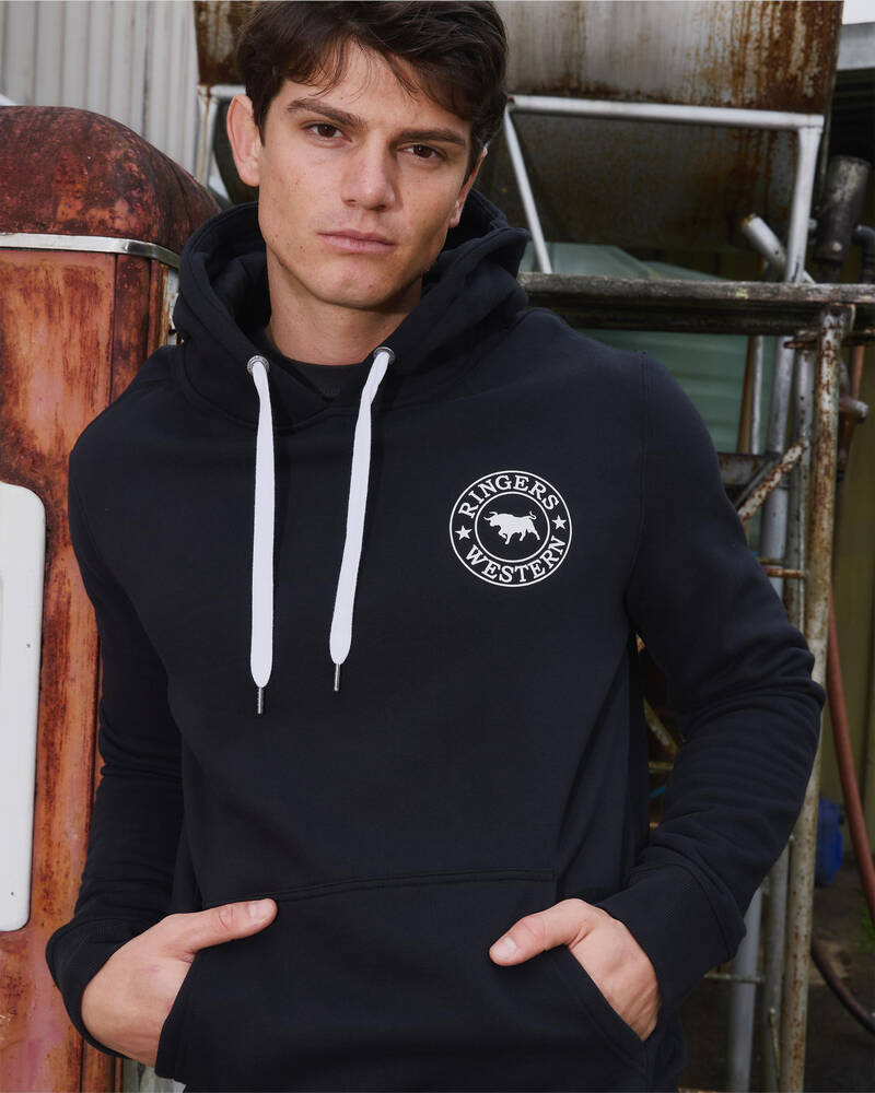 Ringers Western Signature Bull Hoodie for Mens