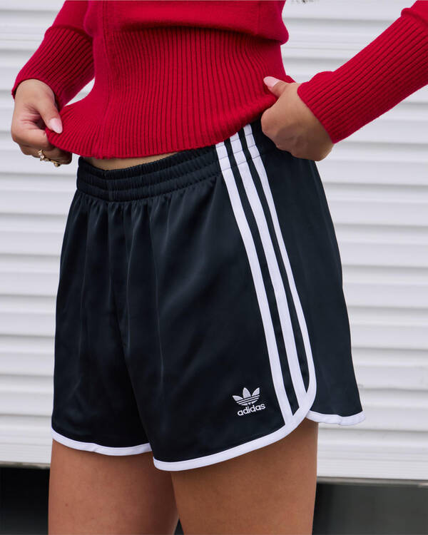adidas Womens' 3 Stripe Sprinter Shorts for Womens