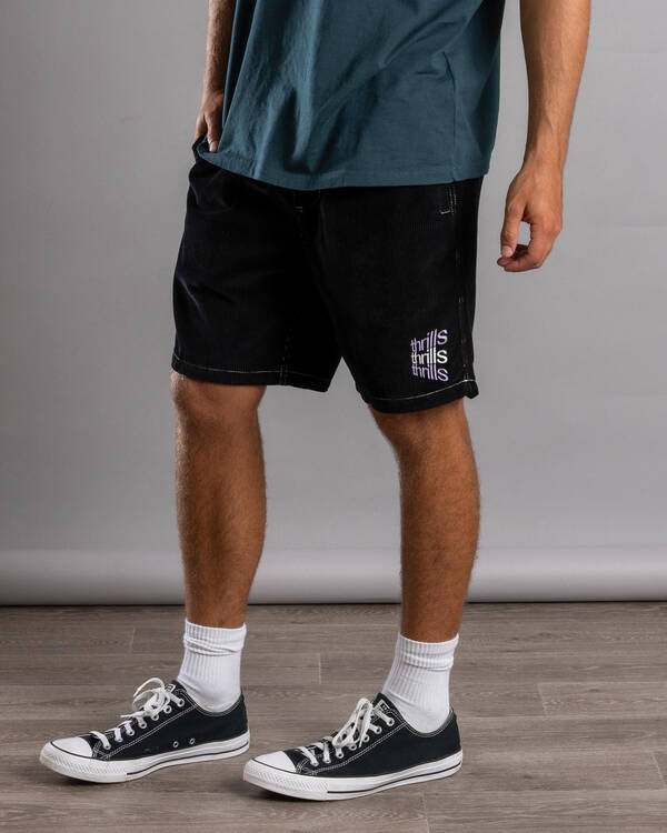 Thrills Relax Your Eyes Volley Shorts for Mens