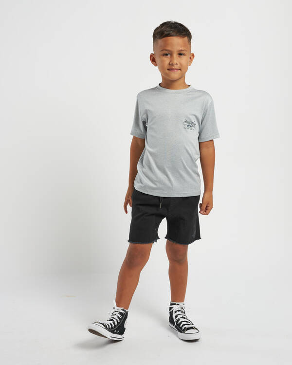 Billabong Toddlers' Crossboards Short Sleeve Rash Vest for Mens