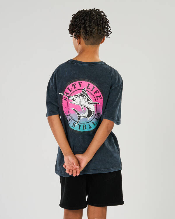 Salty Life Boys' Evaded T-Shirt for Mens