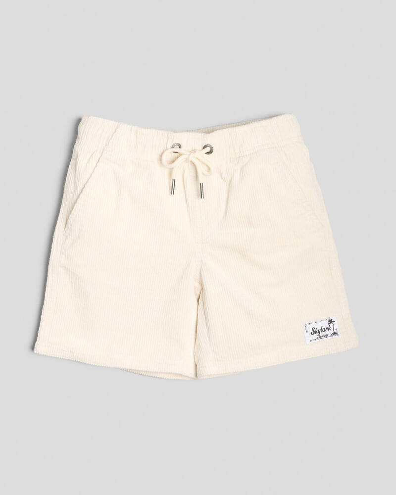 Skylark Toddlers' Texture Elastic Waist Shorts for Mens
