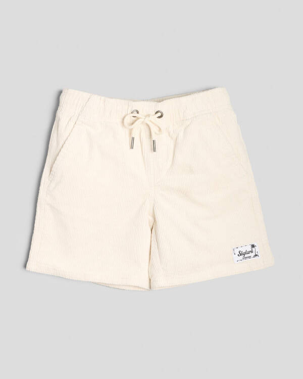 Skylark Toddlers' Texture Elastic Waist Shorts for Mens