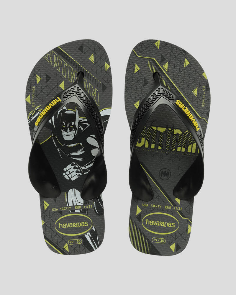 Havaianas Kids' Max Herois Batman Thongs for Mens