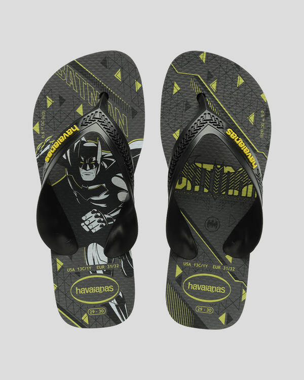 Havaianas Kids' Max Herois Batman Thongs for Mens
