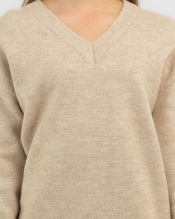 Mooloola Girls' Hopkins V Neck Knit Jumper for Womens