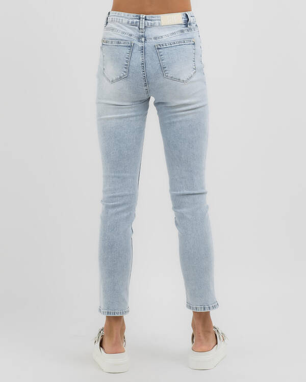 DESU Girls' Dahlia Ripped Jeggings for Womens