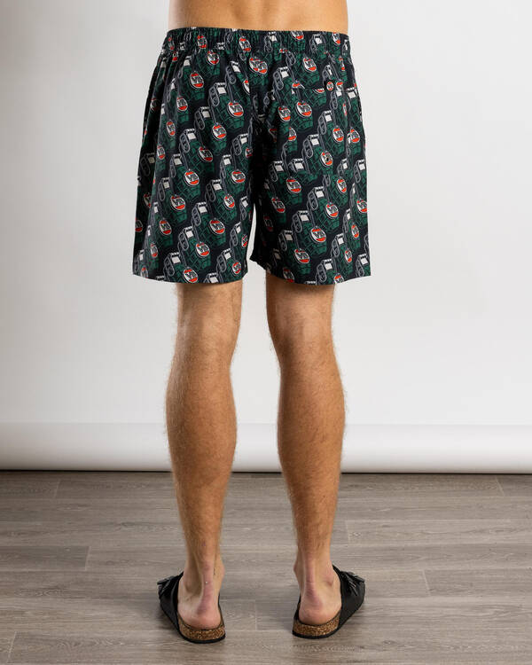 Victor Bravo's Greenade Forever Beach Shorts for Mens