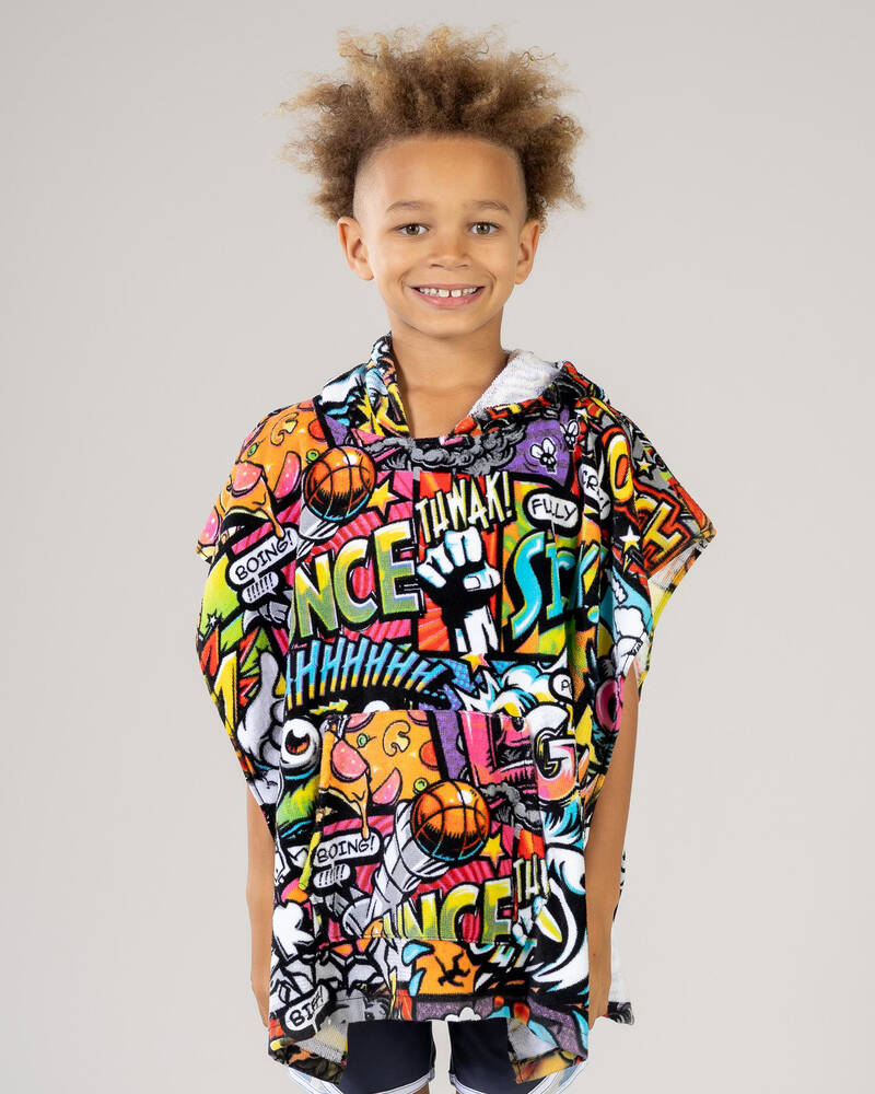 Jacks Kids' Boom Hooded Towel for Mens