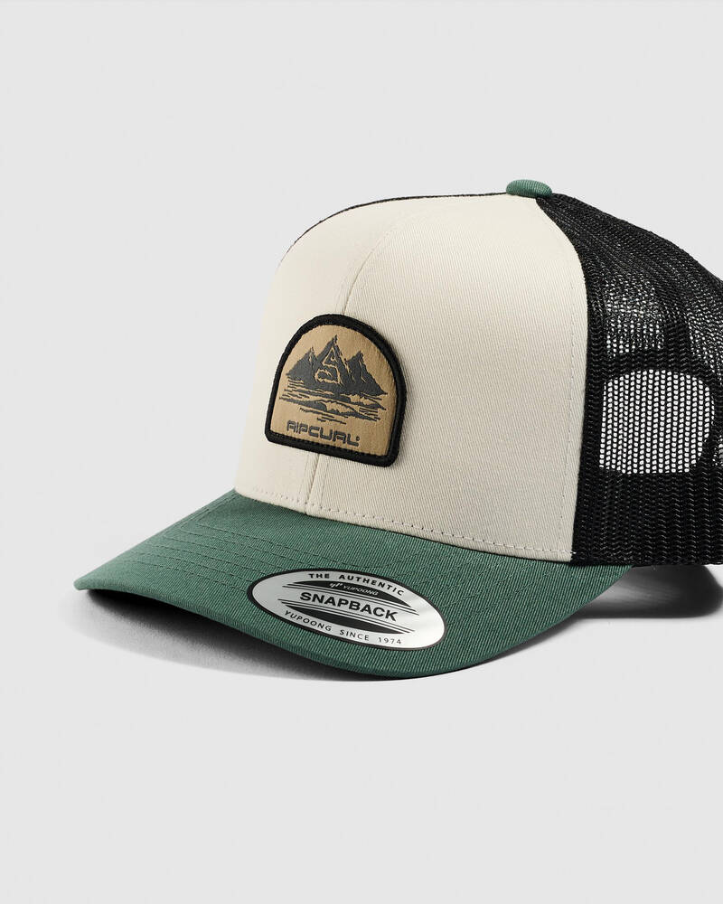Rip Curl Custom Curve Trucker Cap for Mens
