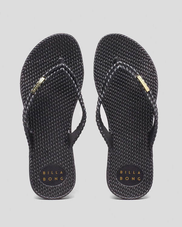 Billabong Kick Back Metallic Thongs for Womens