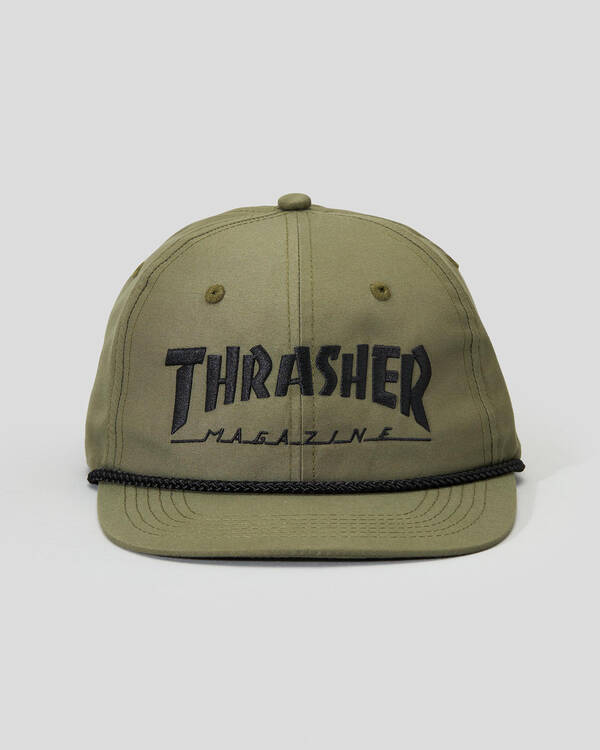 Thrasher Rope Snapback Cap for Mens