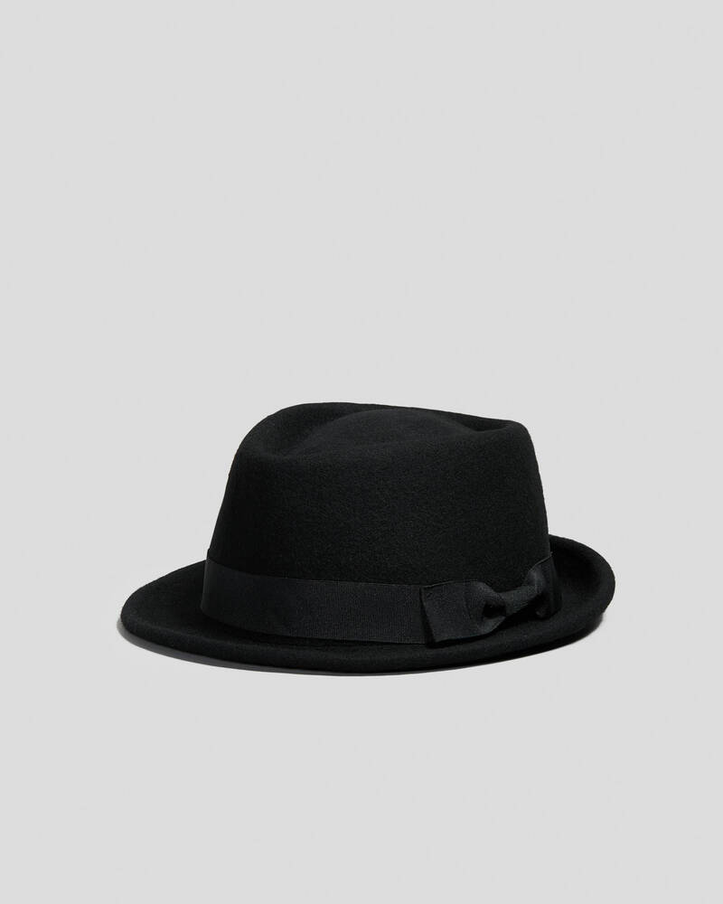 Miscellaneous Fring Felt Fedora for Mens