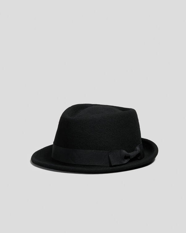 Miscellaneous Fring Felt Fedora for Mens