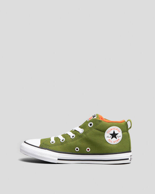 Converse Junior Boys' CTAS Street Mid Shoes for Mens