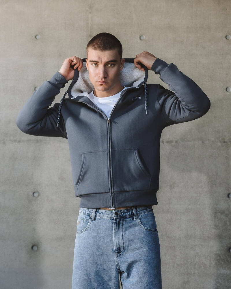 Lucid Uniform Zip Through Hoodie for Mens