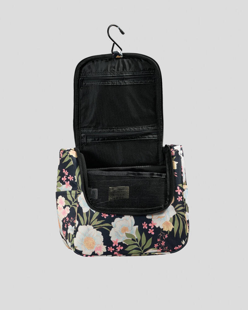 Billabong Travel Beauty Makeup Case for Womens