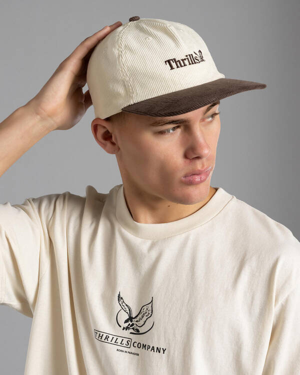Thrills Workwear 5 Panel Cap for Mens