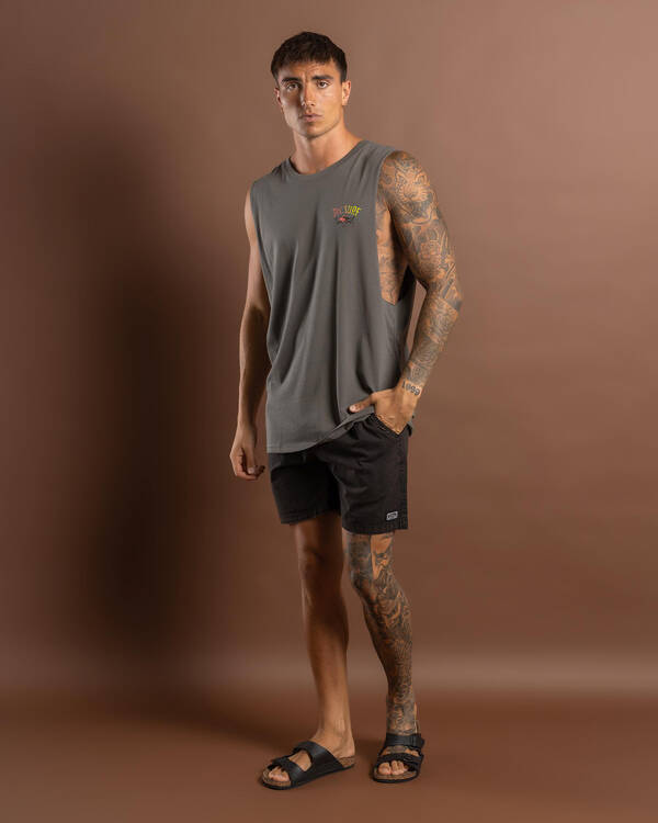 Town & Country Surf Designs Diamond Muscle Tank for Mens