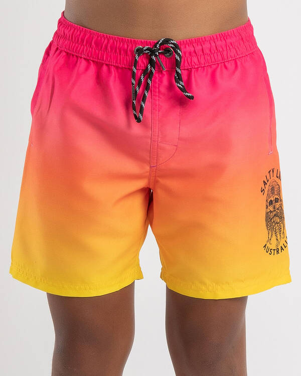 Salty Life Boys' Merge Elastic Waist Shorts for Mens