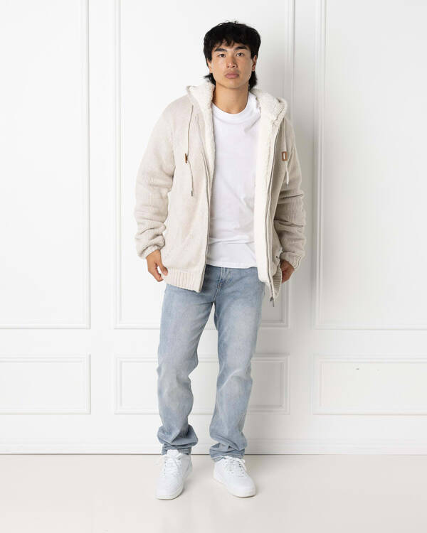 Skylark Limit Hooded Knit Jumper for Mens