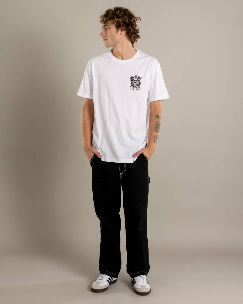 The Mad Hueys Ahoy Fkrs Shield T-Shirt for Mens