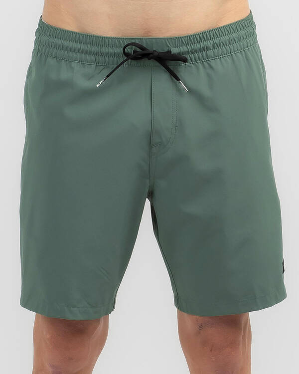 Volcom Stones Hybrid Elastic Waist Shorts for Mens