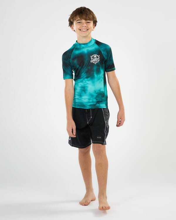 Skylark Boys' Cyclone Short Sleeve Rash Vest for Mens