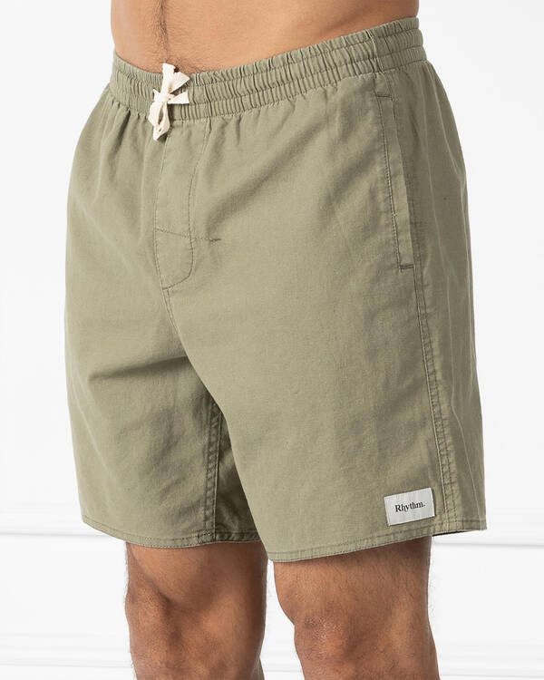 Rhythm Classic Linen Jam Shorts for Mens