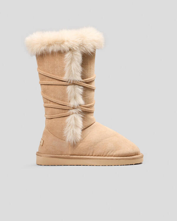 Mooloola Olympia Slipper Boots for Womens