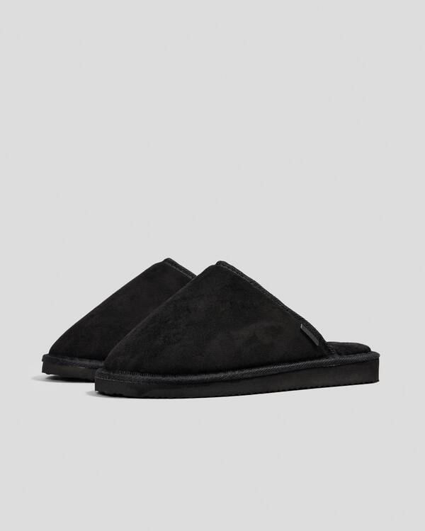 Jacks Chugg Slipper Black for Mens