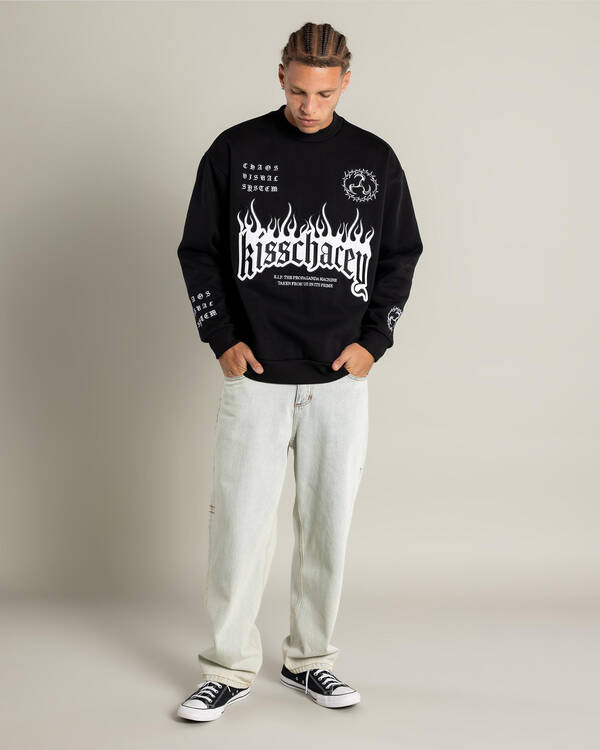 Kiss Chacey System Relaxed Sweatshirt for Mens