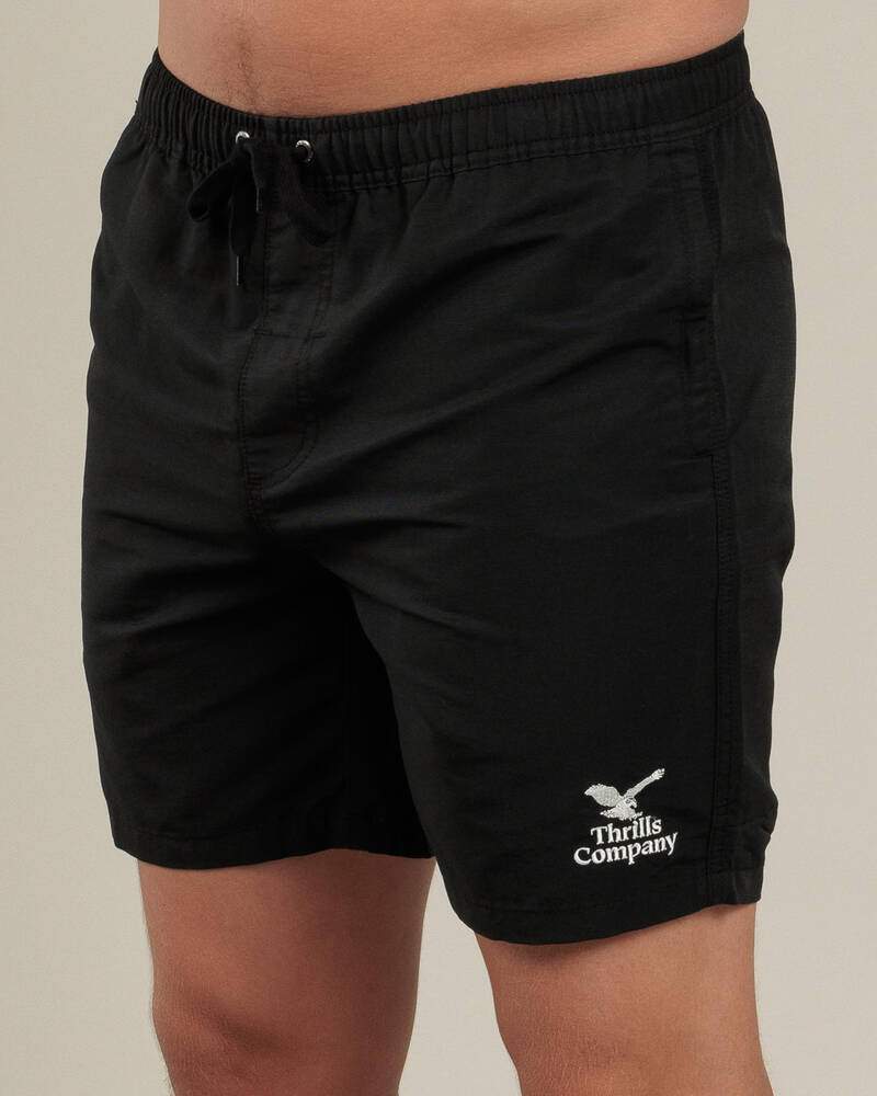 Thrills Haven Elastic Waist Shorts for Mens