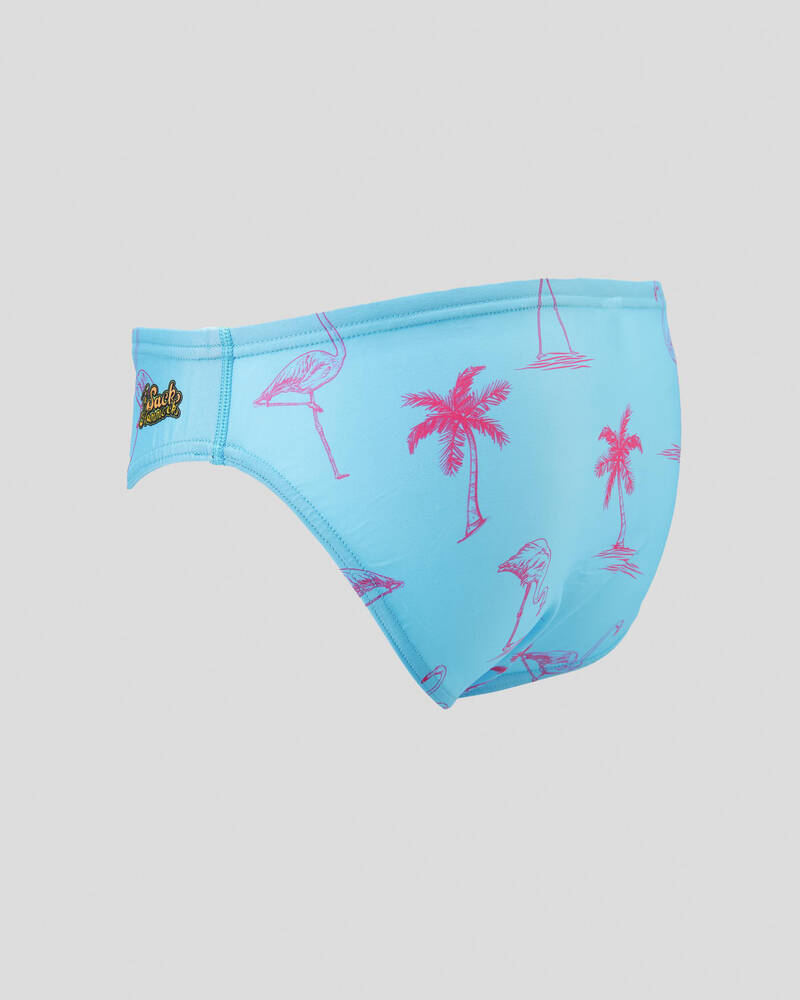 Sack Hammock Flamingo Swim Briefs for Mens