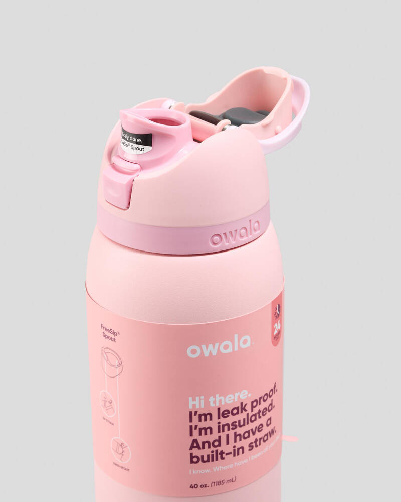 Owala 40oz FreeSip Stainless Steel Water Bottle for Unisex