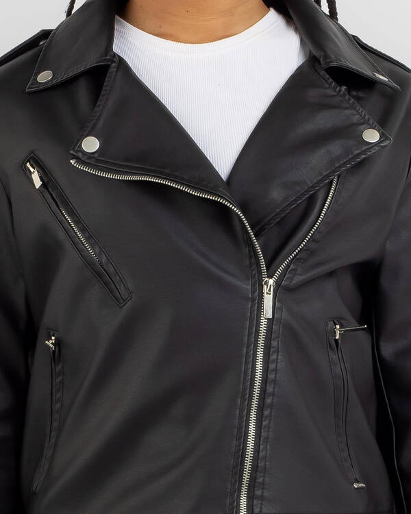 Ava And Ever Kenickie Faux Leather
Jacket for Womens