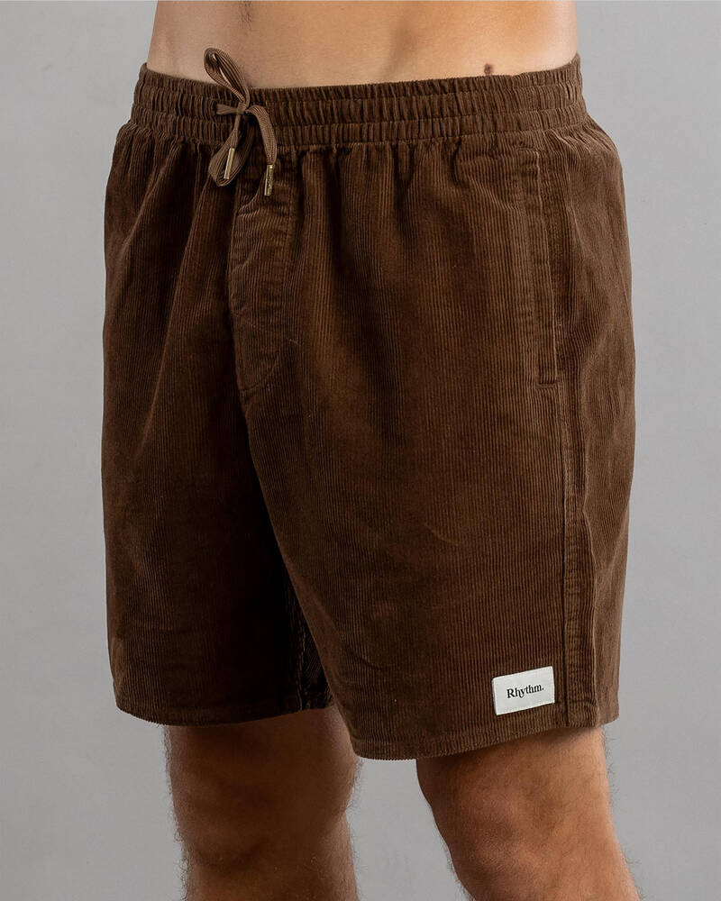 Rhythm Classic Cord Jam Shorts for Mens