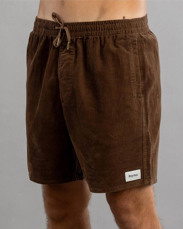 Rhythm Classic Cord Jam Shorts for Mens