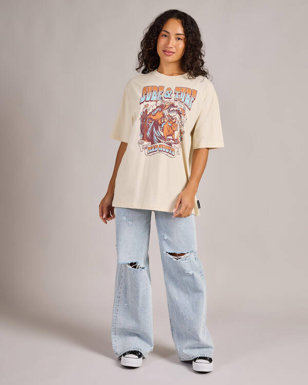 The Mad Hueys Surf and Turf T-Shirt for Womens