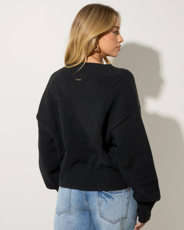 Mooloola Revival V Neck Knit Jumper for Womens