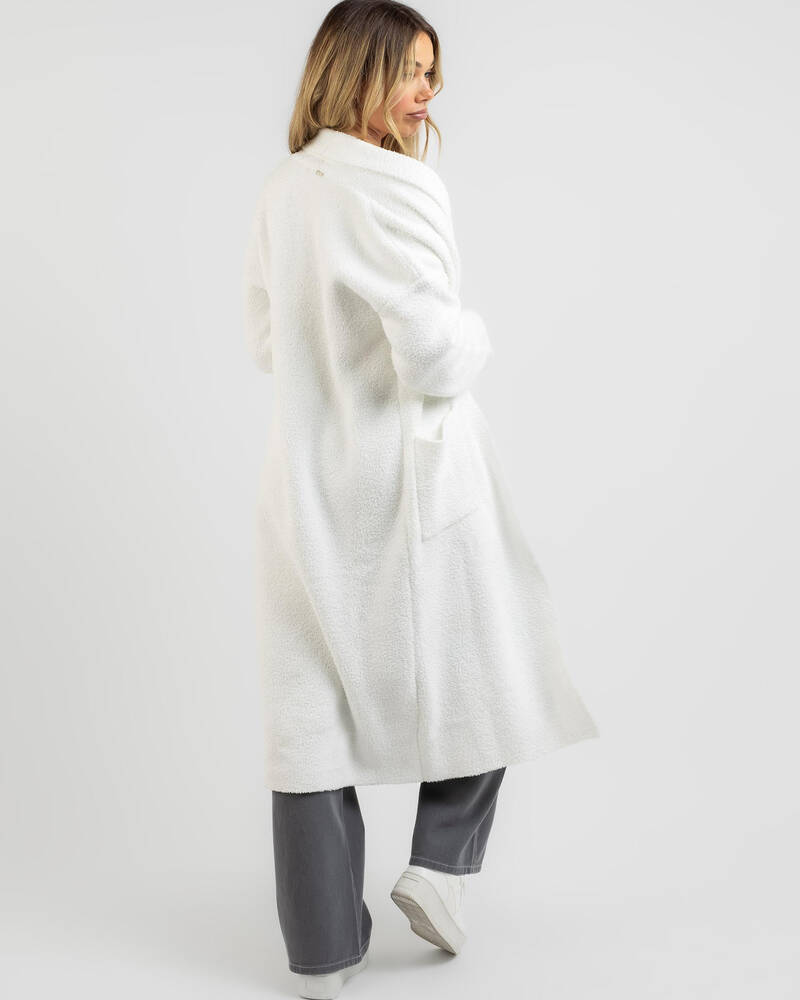 Ava And Ever Penelope Longline Teddy Knit Cardigan for Womens