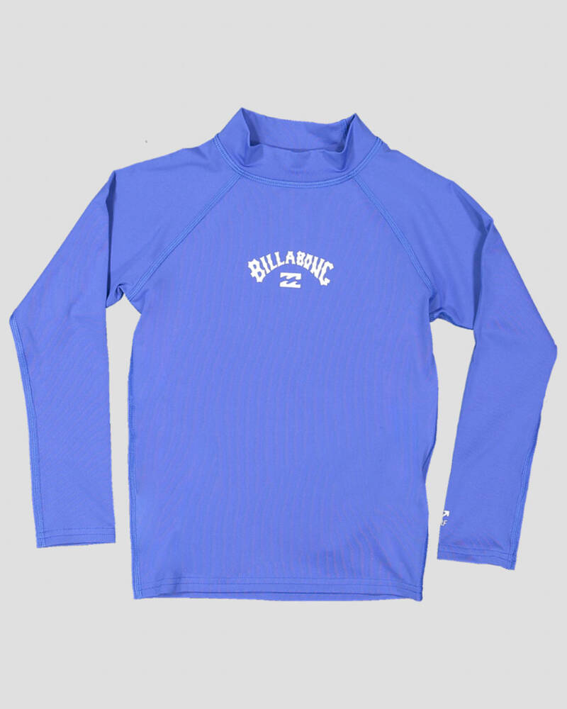 Billabong Toddlers' Groms All Day Arch Long Sleeve Wet Shirt for Mens