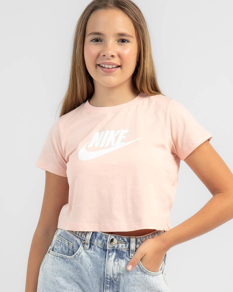 Nike Girls' Futura Cropped T-Shirt for Womens