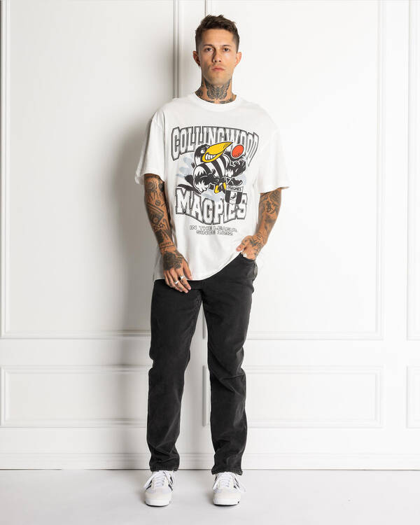 Mitchell & Ness Collingwood Magpies Character T-Shirt for Mens